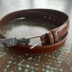 Allen Edmonds Brown Leather Belt